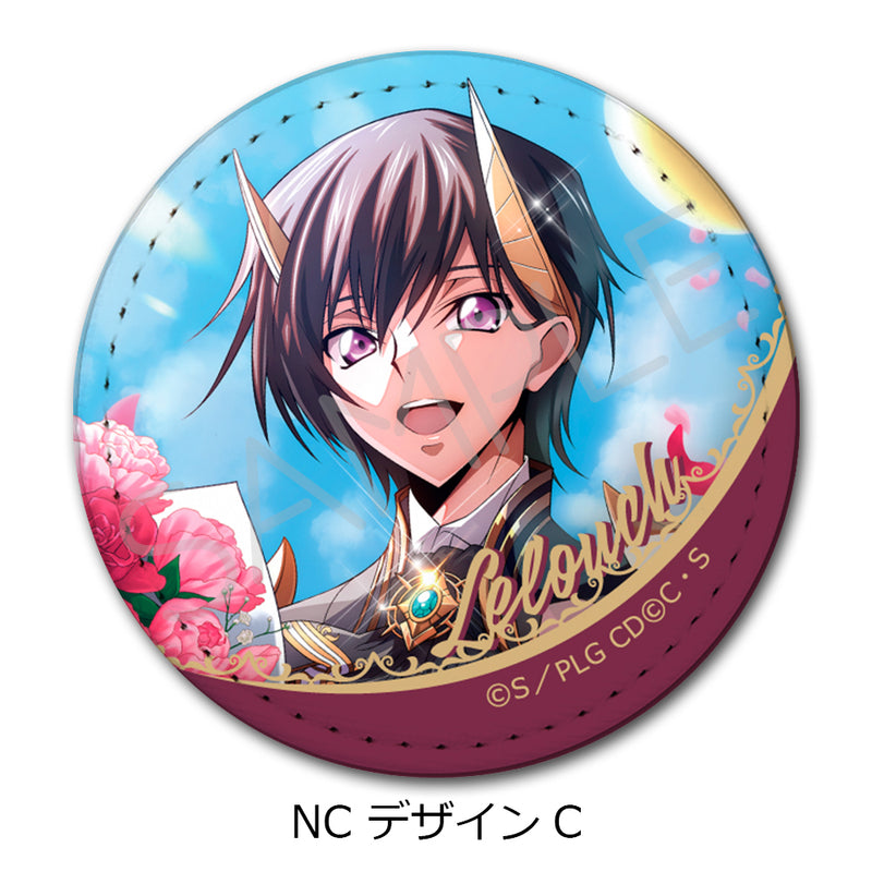 Code Geass Lelouch of the Rebellion Sync Innovation Vol. 4 Leather Badge (Round)
