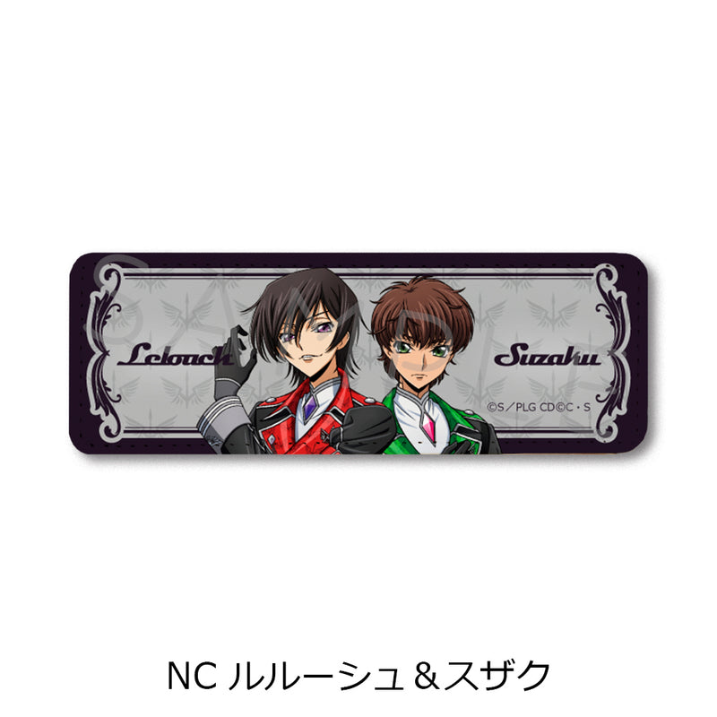 Code Geass Lelouch of the Rebellion Sync Innovation Vol. 4 Leather Badge (Long)