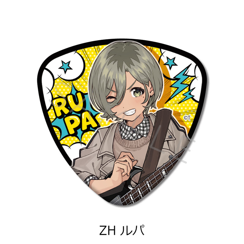 Girls Band Cry Sync Innovation Vol. 5 Pick Type Can Badge
