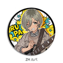 Girls Band Cry Sync Innovation Vol. 5 Leather Badge (Round)