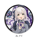 Girls Band Cry Sync Innovation Vol. 5 Leather Badge (Round)