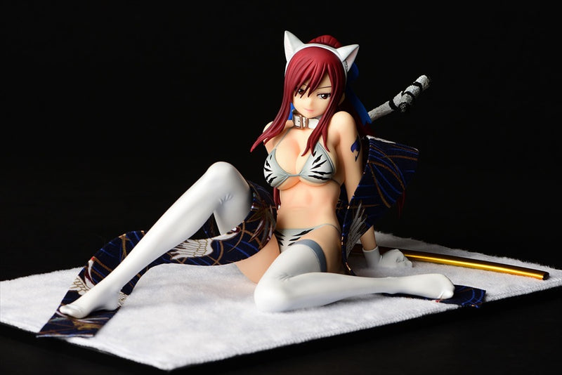 Fairy Tail ORCATOYS Erza Scarlet White Tiger Gravure Style