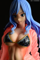Fairy Tail ORCATOYS Juvia Lockser Gravure Style Black Bikini!! Wet See-through Shirt SP
