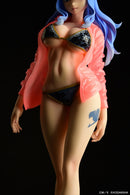 Fairy Tail ORCATOYS Juvia Lockser Gravure Style Black Bikini!! Wet See-through Shirt SP