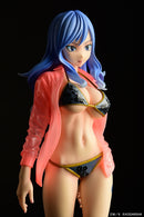 Fairy Tail ORCATOYS Juvia Lockser Gravure Style Black Bikini!! Wet See-through Shirt SP