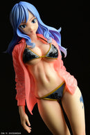 Fairy Tail ORCATOYS Juvia Lockser Gravure Style Black Bikini!! Wet See-through Shirt SP