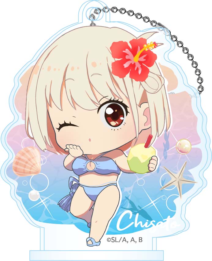 Lycoris Recoil Twinkle TojiColle Acrylic Key Chain(1 Random)