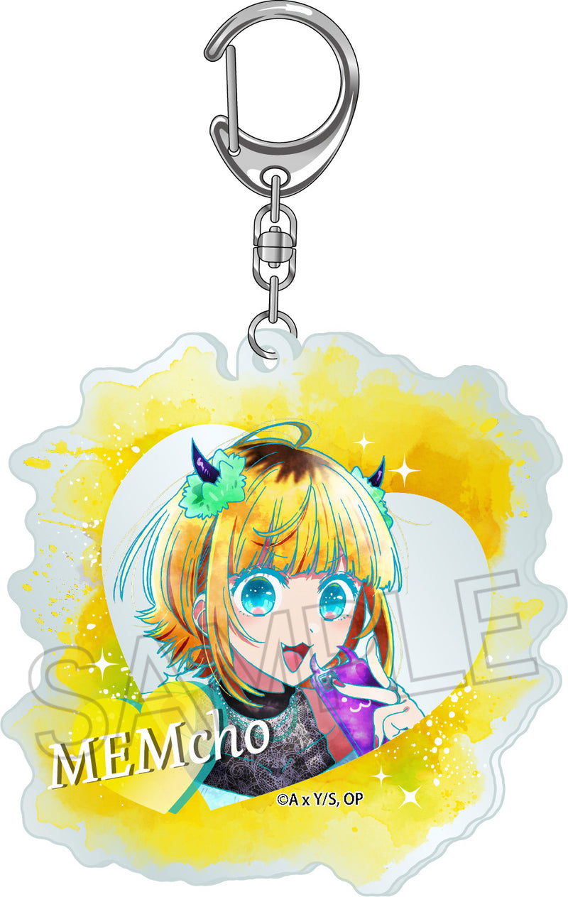 Oshi no Ko Twinkle Wet Color Series Acrylic Key Chain MEM-cho