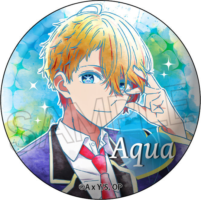 Oshi no Ko Twinkle Wet Color Series Can Badge