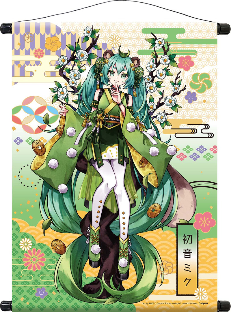 Hatsune Miku Twinkle Hyakki Yakou Tapestry Bakedanuki