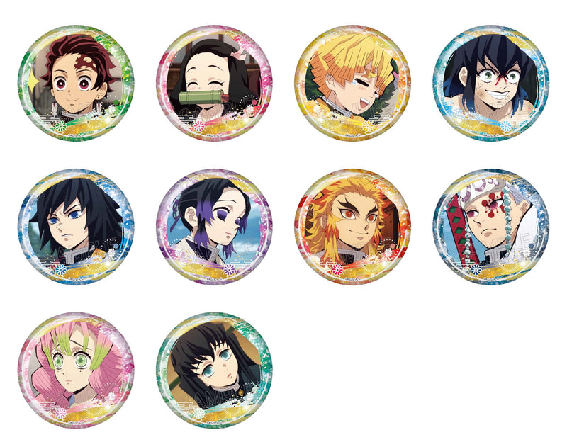 Demon Slayer: Kimetsu no Yaiba Twinkle Glitter Can Badge (1 Random)