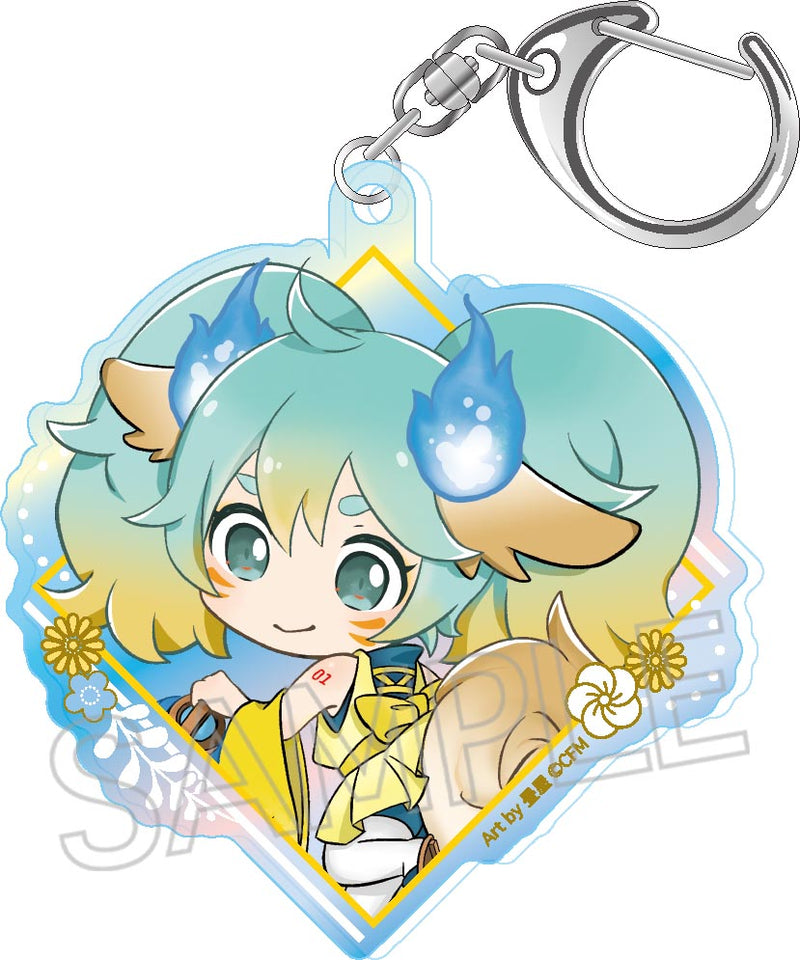 Hatsune Miku Hyakki Yakou Twinkle Aurora Acrylic Key Chain (1-8 Selection)