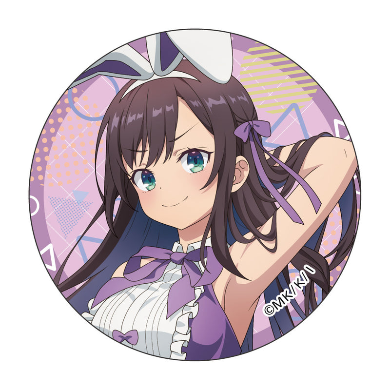 I May Be a Guild Receptionist, but I'll Solo Any Boss to Clock Out on Time Midobiyo Original Illustration Can Badge Alina Clover