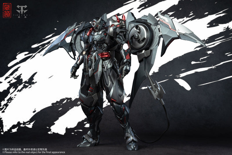 SHADOW REALM ZHAN MING ZEN OF COLLECTIBLE CD-07B BLACK PHANTOM ALLOY ACTION FIGURINE