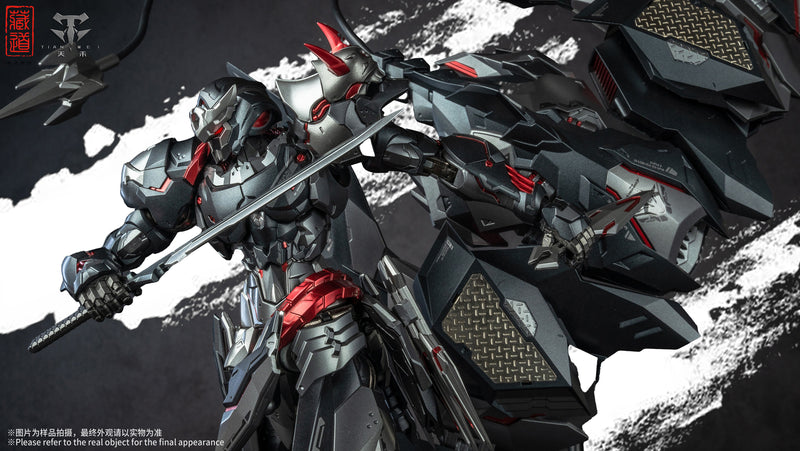 SHADOW REALM ZHAN MING ZEN OF COLLECTIBLE CD-07B BLACK PHANTOM ALLOY ACTION FIGURINE