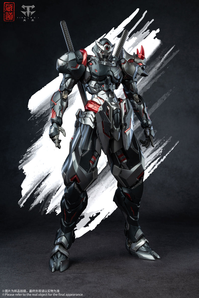 SHADOW REALM ZHAN MING ZEN OF COLLECTIBLE CD-07B BLACK PHANTOM ALLOY ACTION FIGURINE