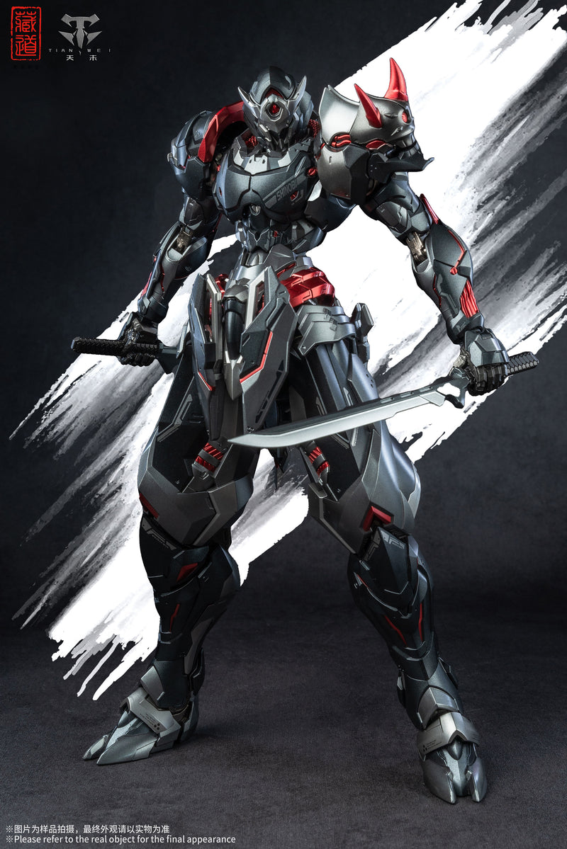 SHADOW REALM ZHAN MING ZEN OF COLLECTIBLE CD-07B BLACK PHANTOM ALLOY ACTION FIGURINE