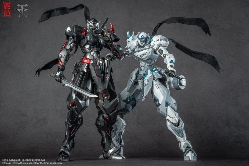 SHADOW REALM ZHAN MING ZEN OF COLLECTIBLE CD-07B BLACK PHANTOM ALLOY ACTION FIGURINE