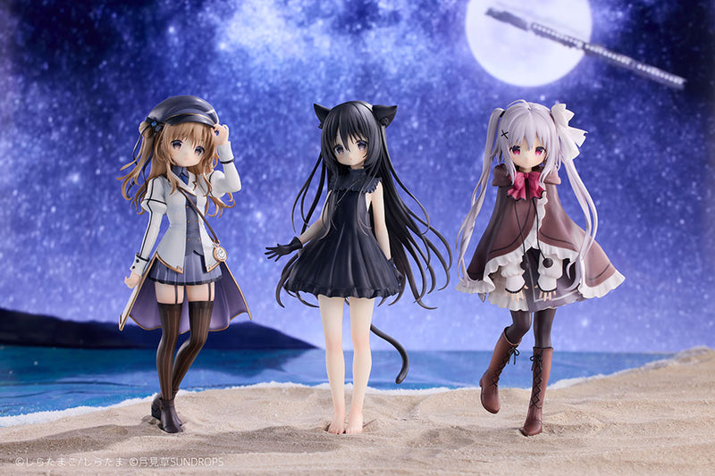 Hoshizora Tetsudou to Shiro no Tabi SUNDROPS Complete Figure Set: Noir, Neri & Karuha