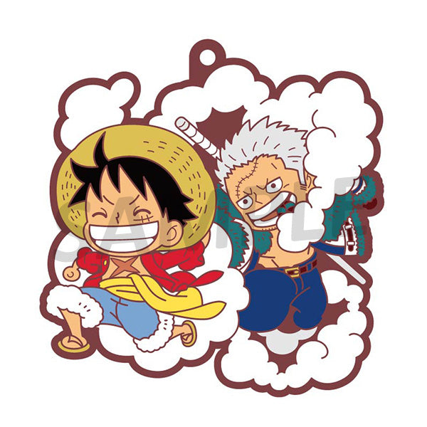 One Piece MEGAHOUSE Log. 1 Rubber Mascot BuddyColle(1 Random)(JP)