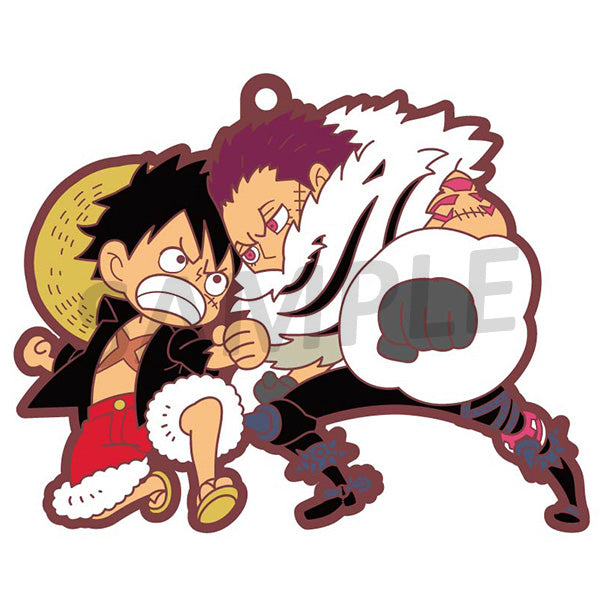 One Piece MEGAHOUSE Log. 1 Rubber Mascot BuddyColle(1 Random)(JP)