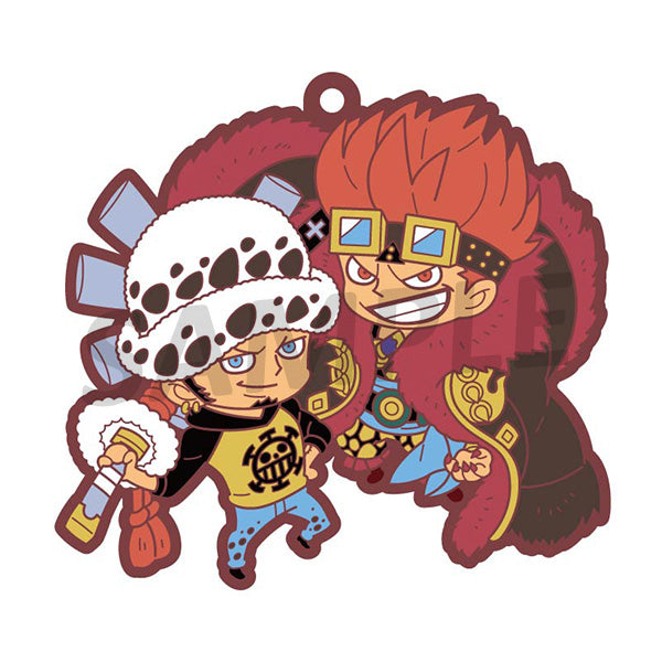 One Piece MEGAHOUSE Log. 1 Rubber Mascot BuddyColle(1 Random)(JP)