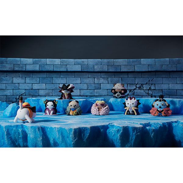 ONE PIECE MEGAHOUSE MEGA CAT PROJECT Nyan Piece Nya-n! Luffy and Seven Warlords of The Sea(1 Random Blind)