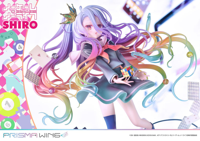 NO GAME NO LIFE Prime 1 Studio PRISMA WING Shiro 1/7 Scale Pre-Painted Figure