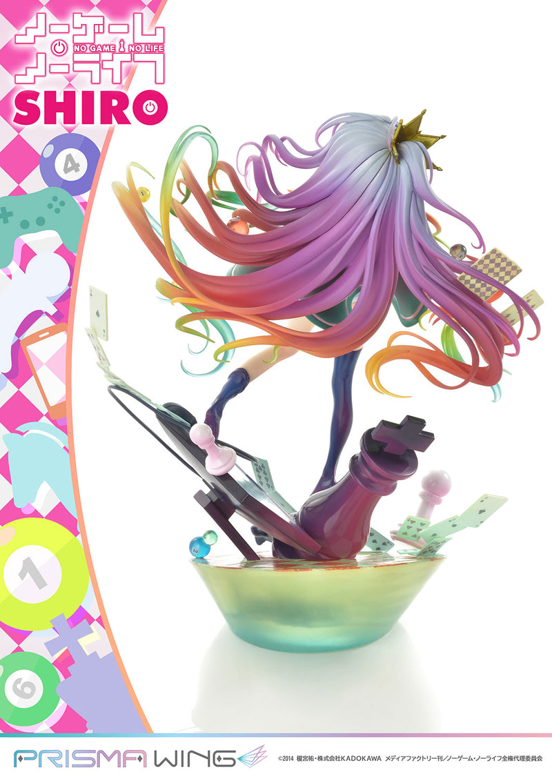 NO GAME NO LIFE Prime 1 Studio PRISMA WING Shiro 1/7 Scale Pre-Painted Figure