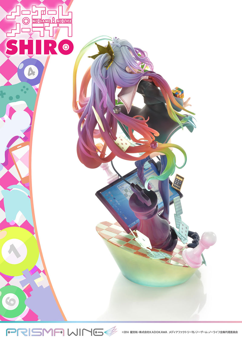 NO GAME NO LIFE Prime 1 Studio PRISMA WING Shiro 1/7 Scale Pre-Painted Figure