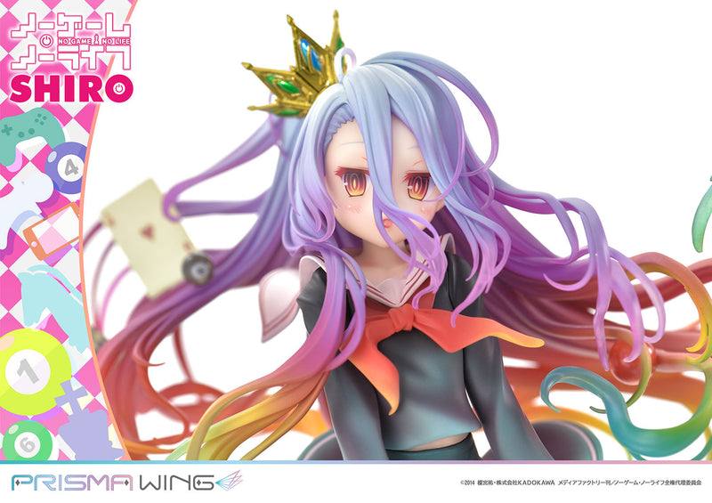 NO GAME NO LIFE Prime 1 Studio PRISMA WING Shiro 1/7 Scale Pre-Painted Figure