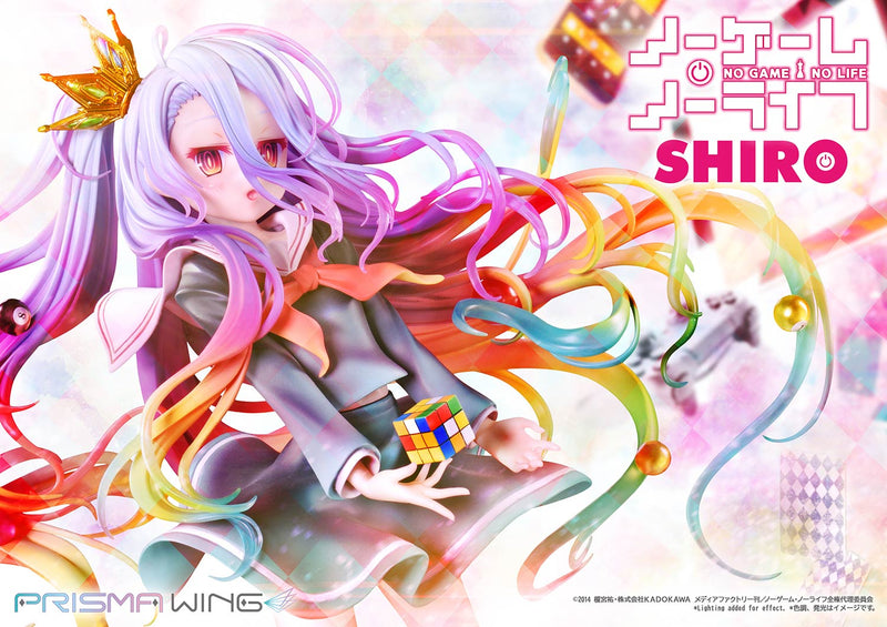 NO GAME NO LIFE Prime 1 Studio PRISMA WING Shiro 1/7 Scale Pre-Painted Figure