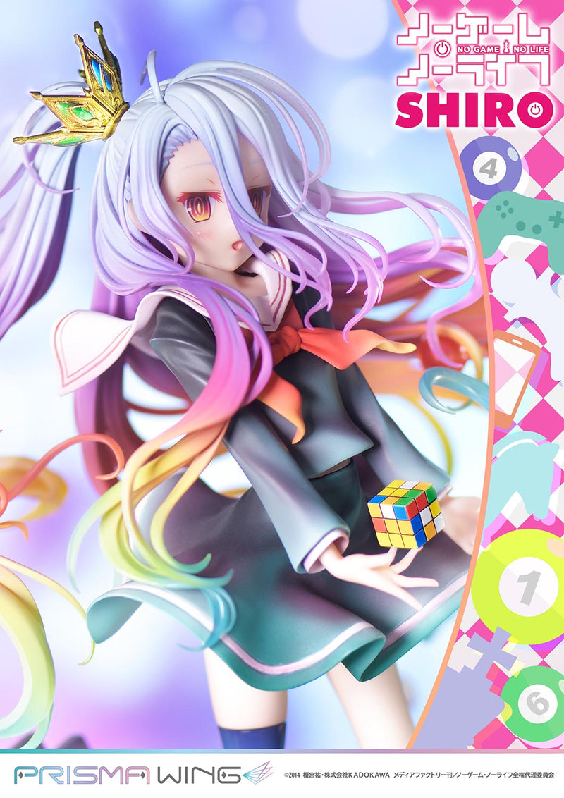 NO GAME NO LIFE Prime 1 Studio PRISMA WING Shiro 1/7 Scale Pre-Painted Figure