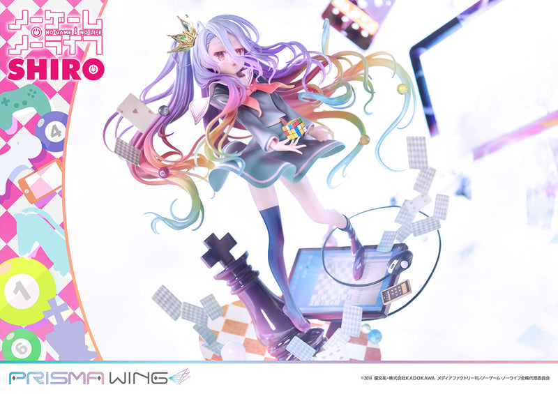 NO GAME NO LIFE Prime 1 Studio PRISMA WING Shiro 1/7 Scale Pre-Painted Figure