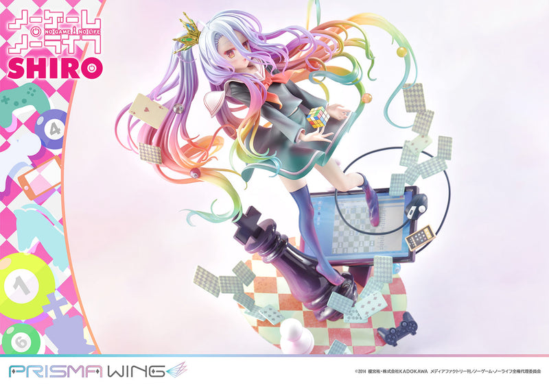 NO GAME NO LIFE Prime 1 Studio PRISMA WING Shiro 1/7 Scale Pre-Painted Figure