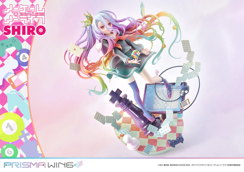 NO GAME NO LIFE Prime 1 Studio PRISMA WING Shiro 1/7 Scale Pre-Painted Figure