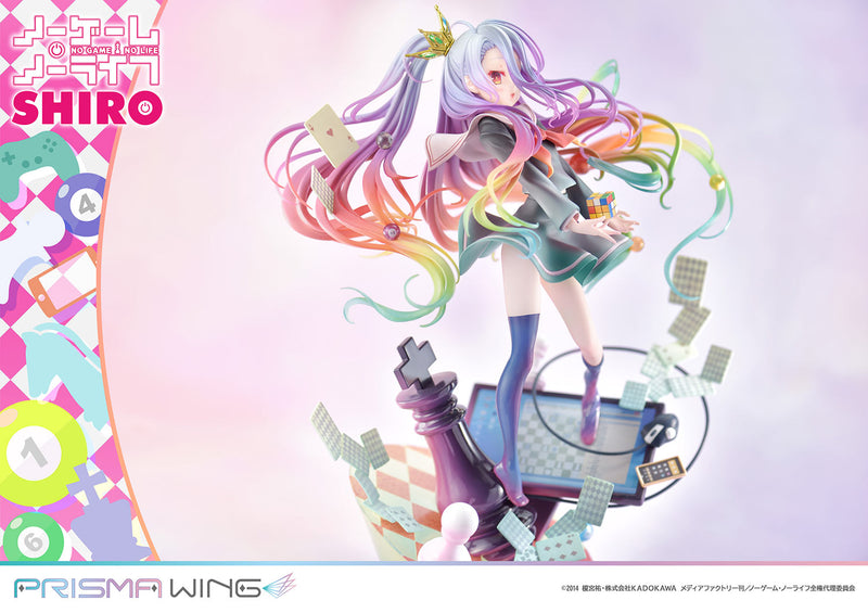 NO GAME NO LIFE Prime 1 Studio PRISMA WING Shiro 1/7 Scale Pre-Painted Figure