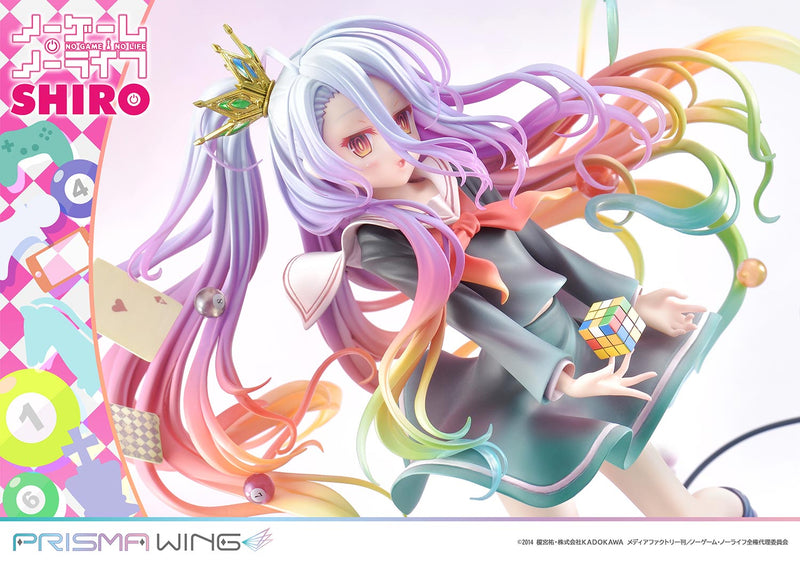 NO GAME NO LIFE Prime 1 Studio PRISMA WING Shiro 1/7 Scale Pre-Painted Figure