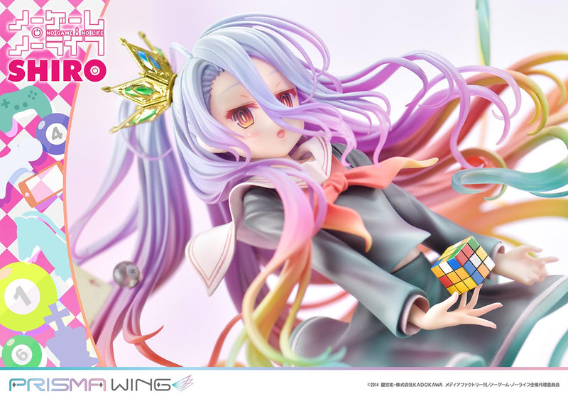 NO GAME NO LIFE Prime 1 Studio PRISMA WING Shiro 1/7 Scale Pre-Painted Figure