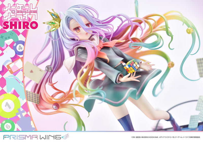 NO GAME NO LIFE Prime 1 Studio PRISMA WING Shiro 1/7 Scale Pre-Painted Figure