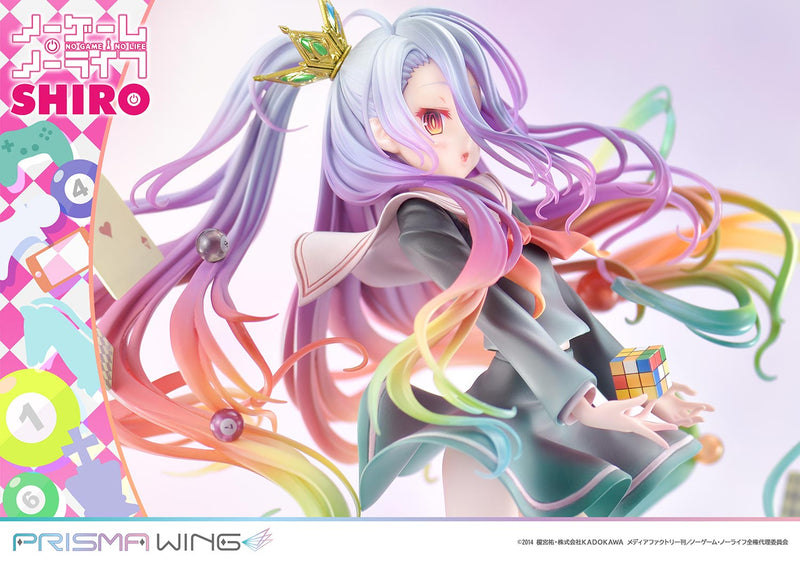 NO GAME NO LIFE Prime 1 Studio PRISMA WING Shiro 1/7 Scale Pre-Painted Figure