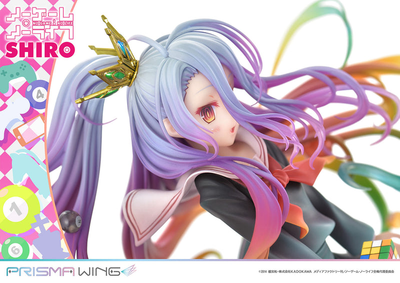 NO GAME NO LIFE Prime 1 Studio PRISMA WING Shiro 1/7 Scale Pre-Painted Figure