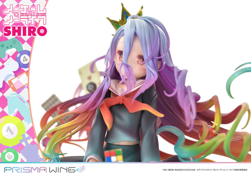 NO GAME NO LIFE Prime 1 Studio PRISMA WING Shiro 1/7 Scale Pre-Painted Figure