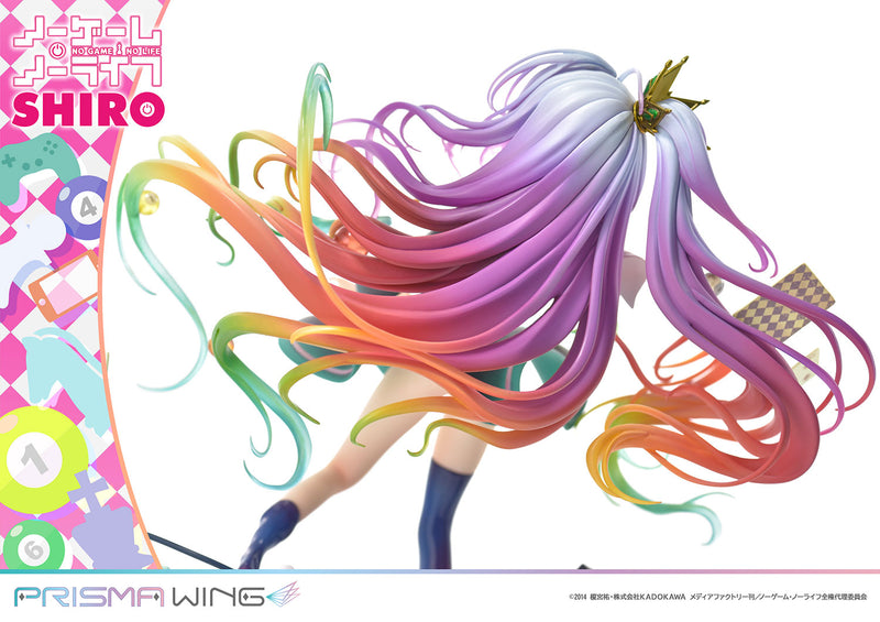 NO GAME NO LIFE Prime 1 Studio PRISMA WING Shiro 1/7 Scale Pre-Painted Figure