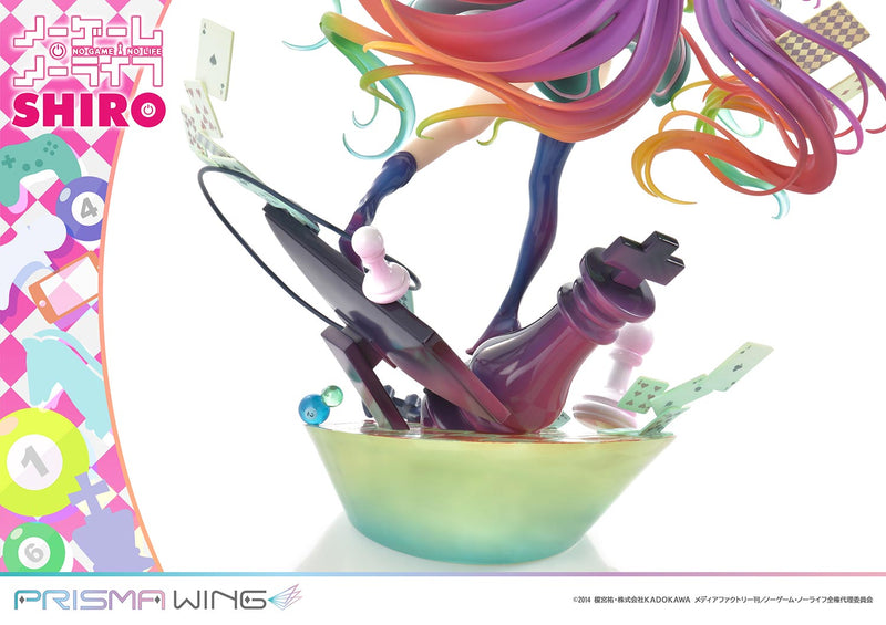 NO GAME NO LIFE Prime 1 Studio PRISMA WING Shiro 1/7 Scale Pre-Painted Figure