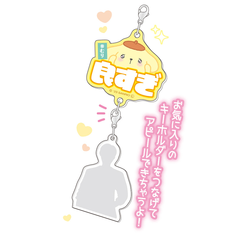 Sanrio Characters Yamano Shigyou Trading Connect Charm Sukipi(1 Random)