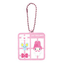 Sanrio Characters Yamano Shigyou Plastic Model Style Key Chain (1-6 Selection)