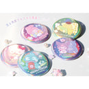 Sanrio Characters Yamano Shigyou Secret Aurora Can Badge Amaenbo Namida (1 Random)
