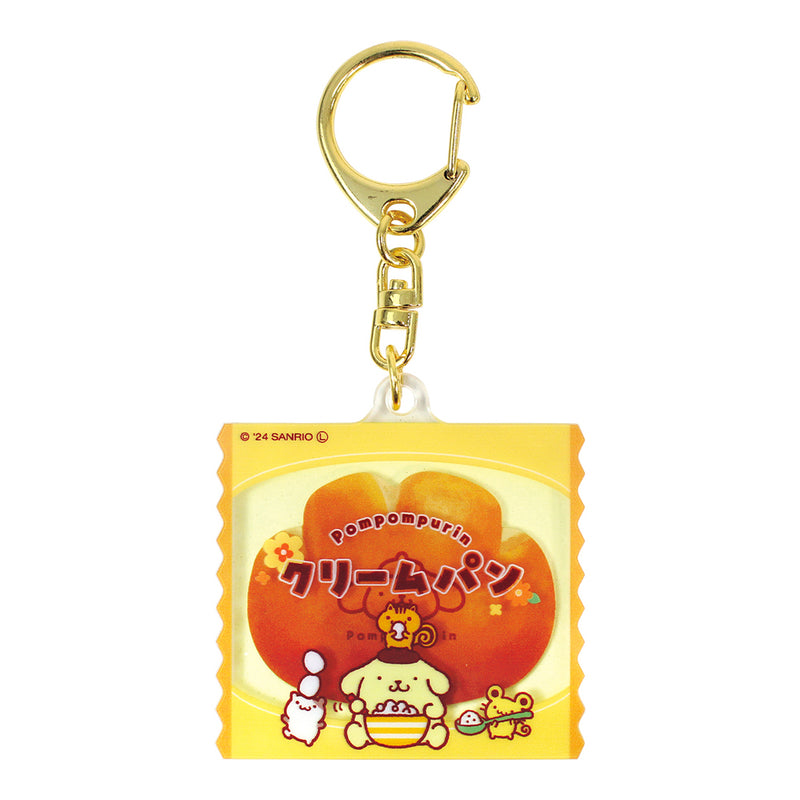 Sanrio Characters Yamano Shigyou Layer Acrylic Key Chain Retro Bread Series (1-4 selection)