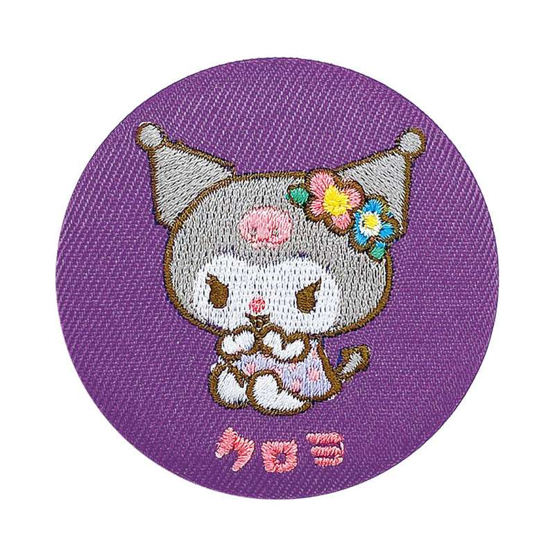 Sanrio Characters Yamano Shigyou Retro Pop Series Secret Embroidery Can Badge (1 Random)